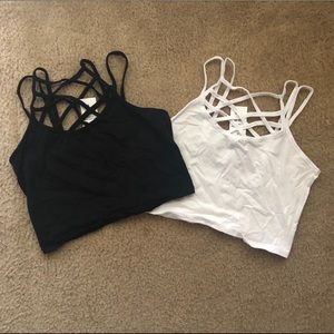 2 for 1 - Crop cage barrettes, brand new w/tags